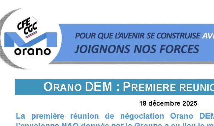 ODEM : Première réunion NAO 2025
