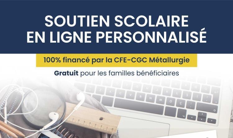 SOUTIEN SCOLAIRE EN LIGNE PERSONNALISE (Réservé au Adhérents)