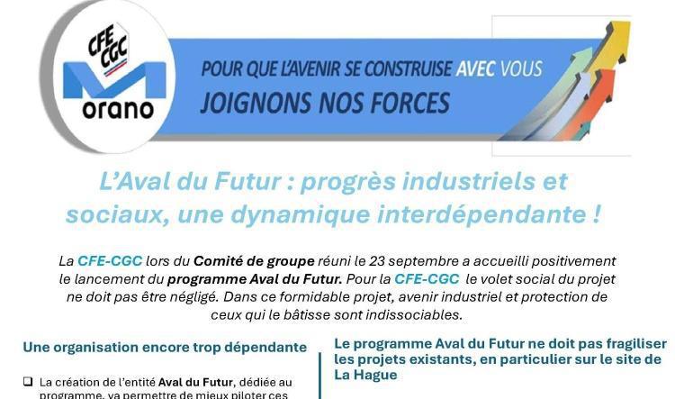 Orano : L'Aval du Futur : progrès industriel et sociaux, une dynamique interdépendante