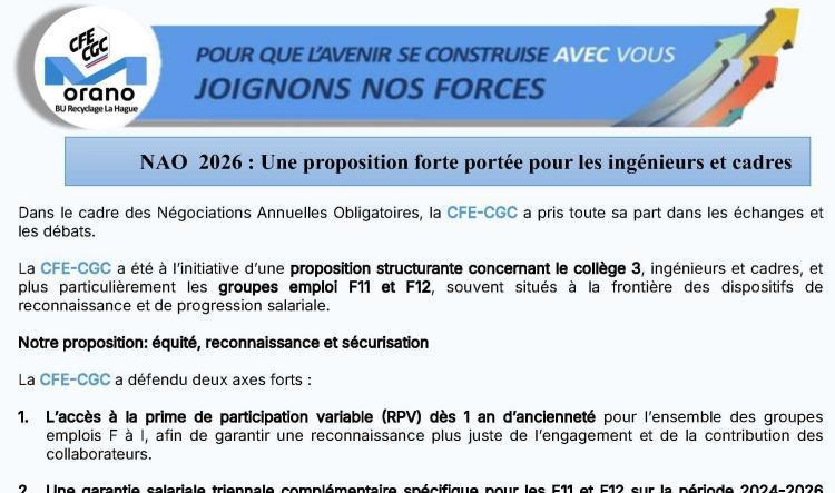 LA HAGUE : NAO 2026 Signature