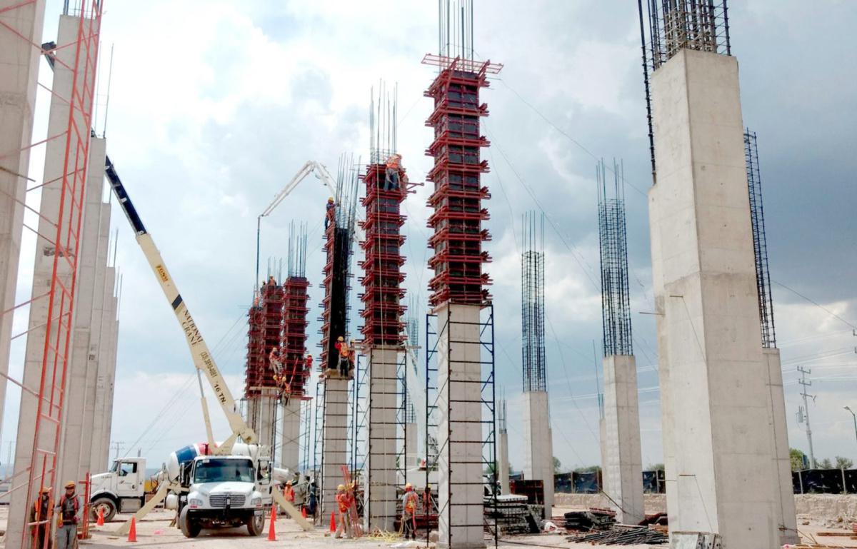 Sistema de cimbra edificación
