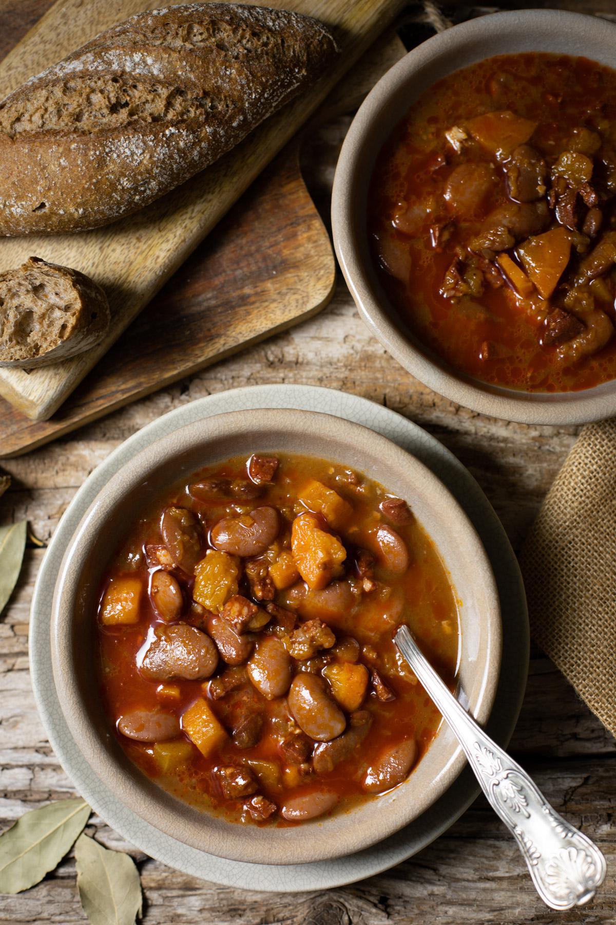 Potaje de Judías y Chorizo 