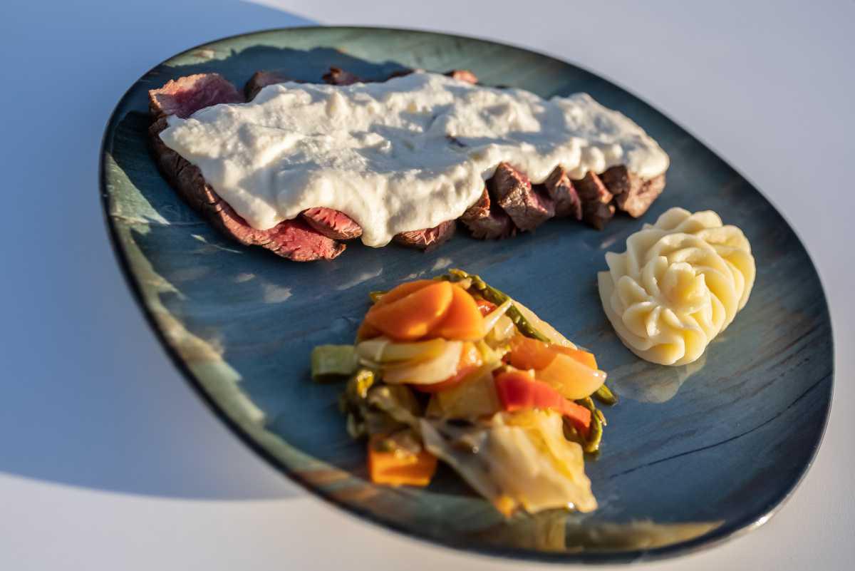 Solomillo De Vaca En Salsa De Queso Palmero