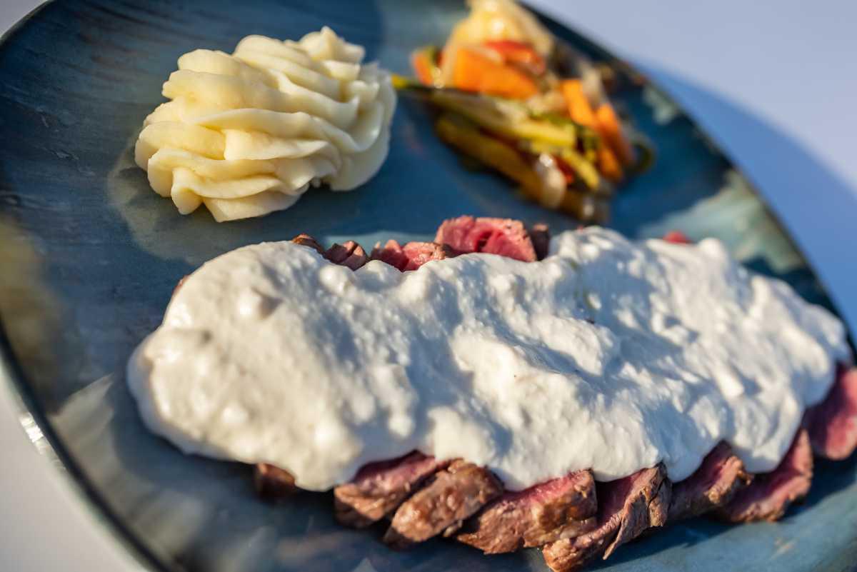 Solomillo De Vaca En Salsa De Queso Palmero