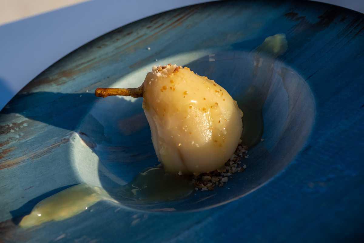 Pera Caramelizada En Malvasía 