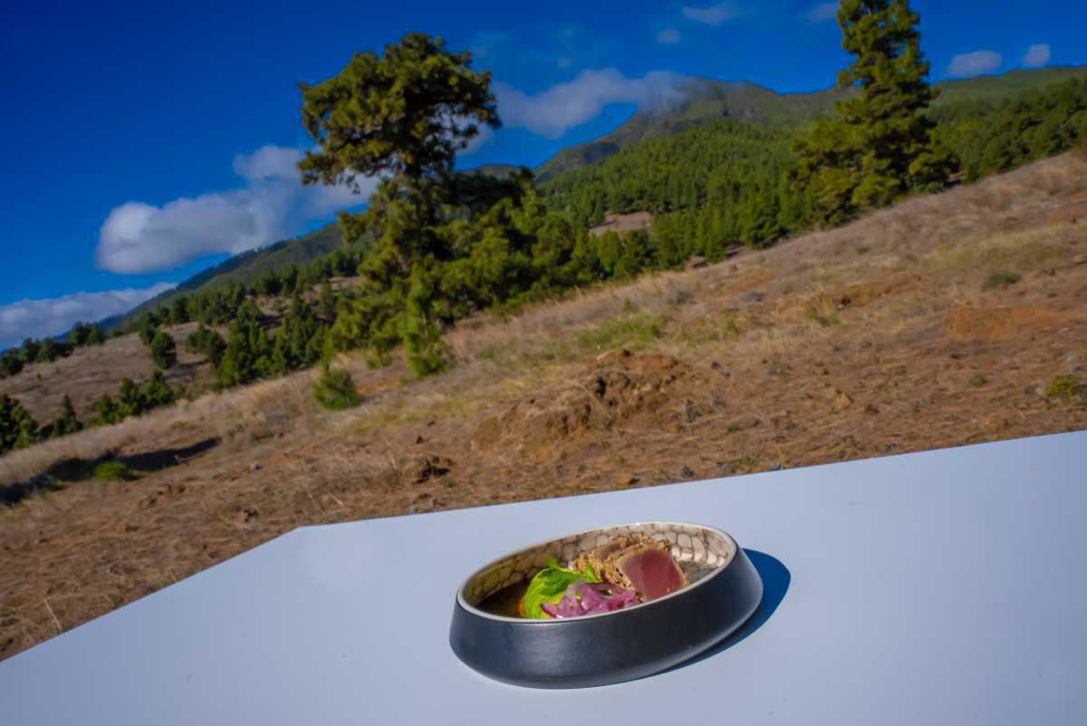 Tataki De Atún Con Salsa Ponzu Y Plátano Crujiente 