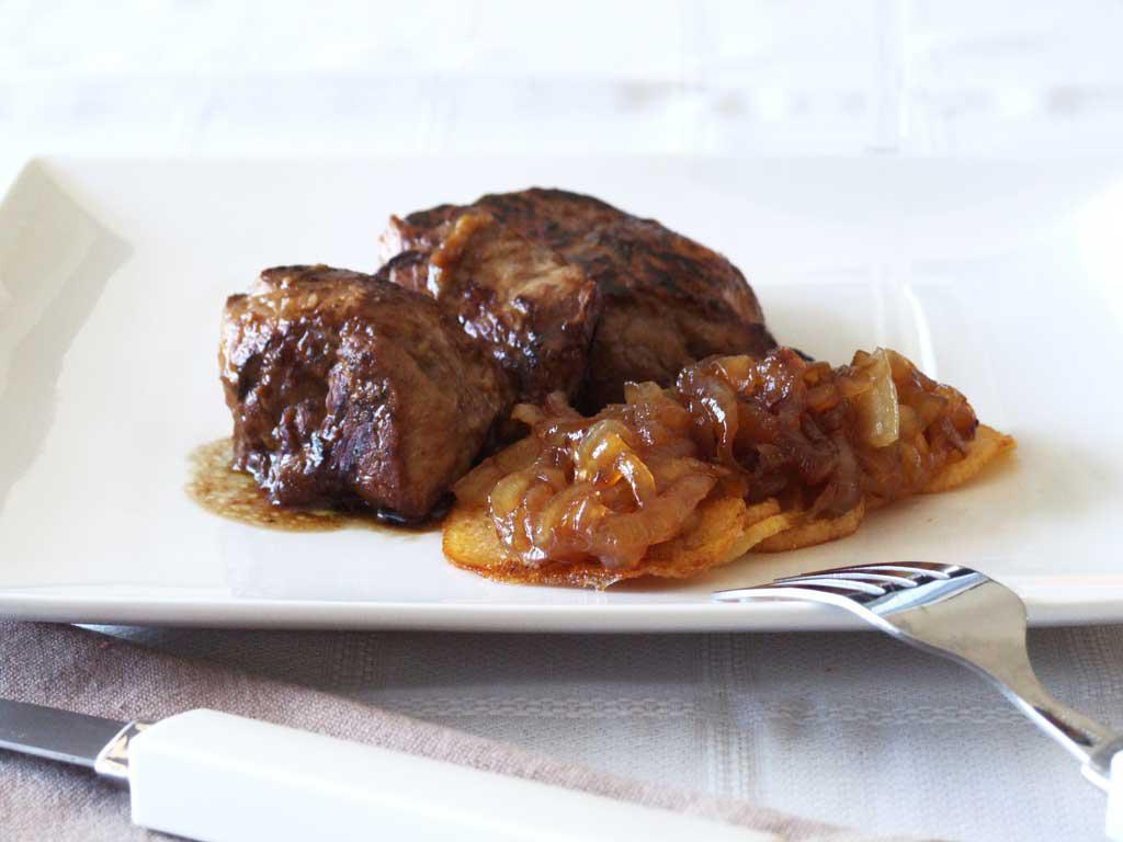 Solomillo De Cerdo Con Soja, Jengibre Y Miel