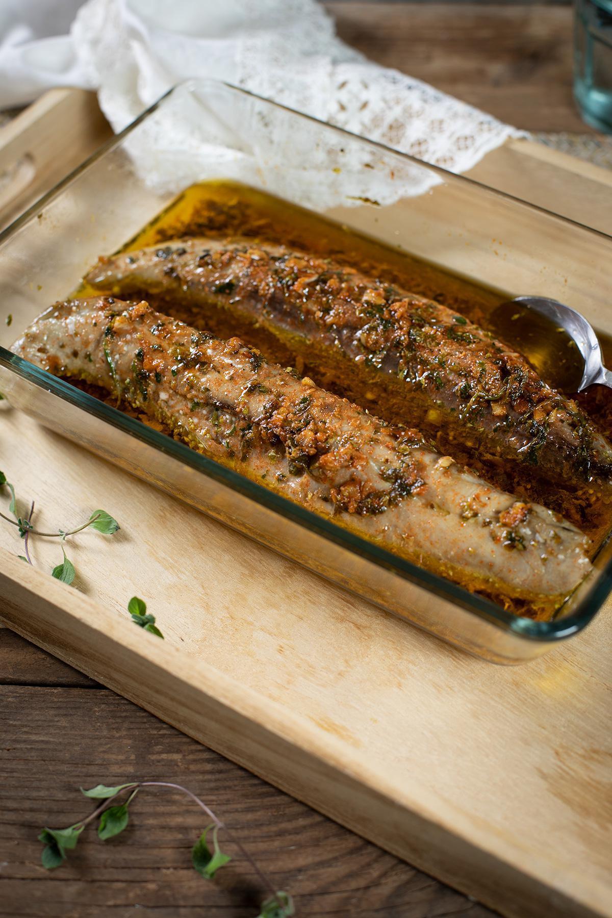 Lomo De Bonito Adobado Al Horno Con Batata