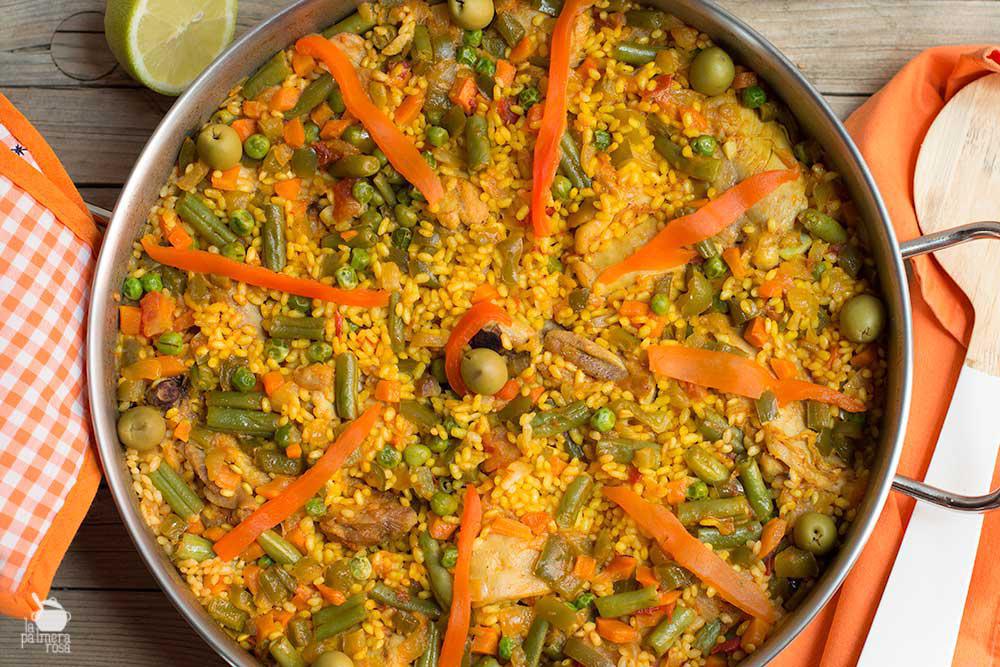 Arroz Amarillo con Pollo 