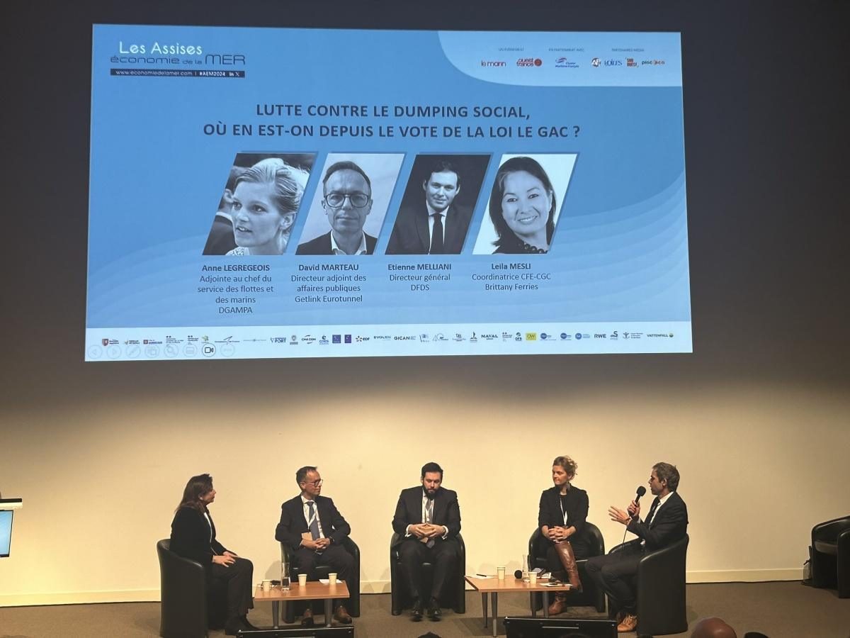 Table Ronde sur le Dumping Social - AEM 2024 - Positionnement CFE-CGC MARINE Table Ronde sur le Dumping Social - AEM 2024 - Positionnement CFE-CGC MARINE