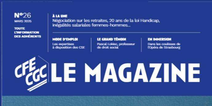 LE MAGAZINE CFE-CGC N°26