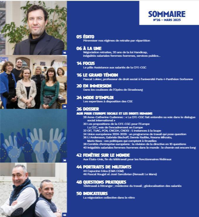 LE MAGAZINE CFE-CGC N°26