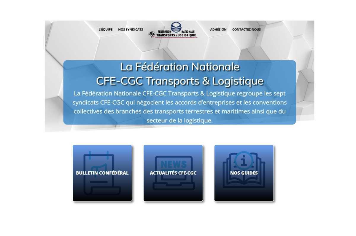 Notre Fédération Transports & Logistique et toute l'actualité CFE-CGC