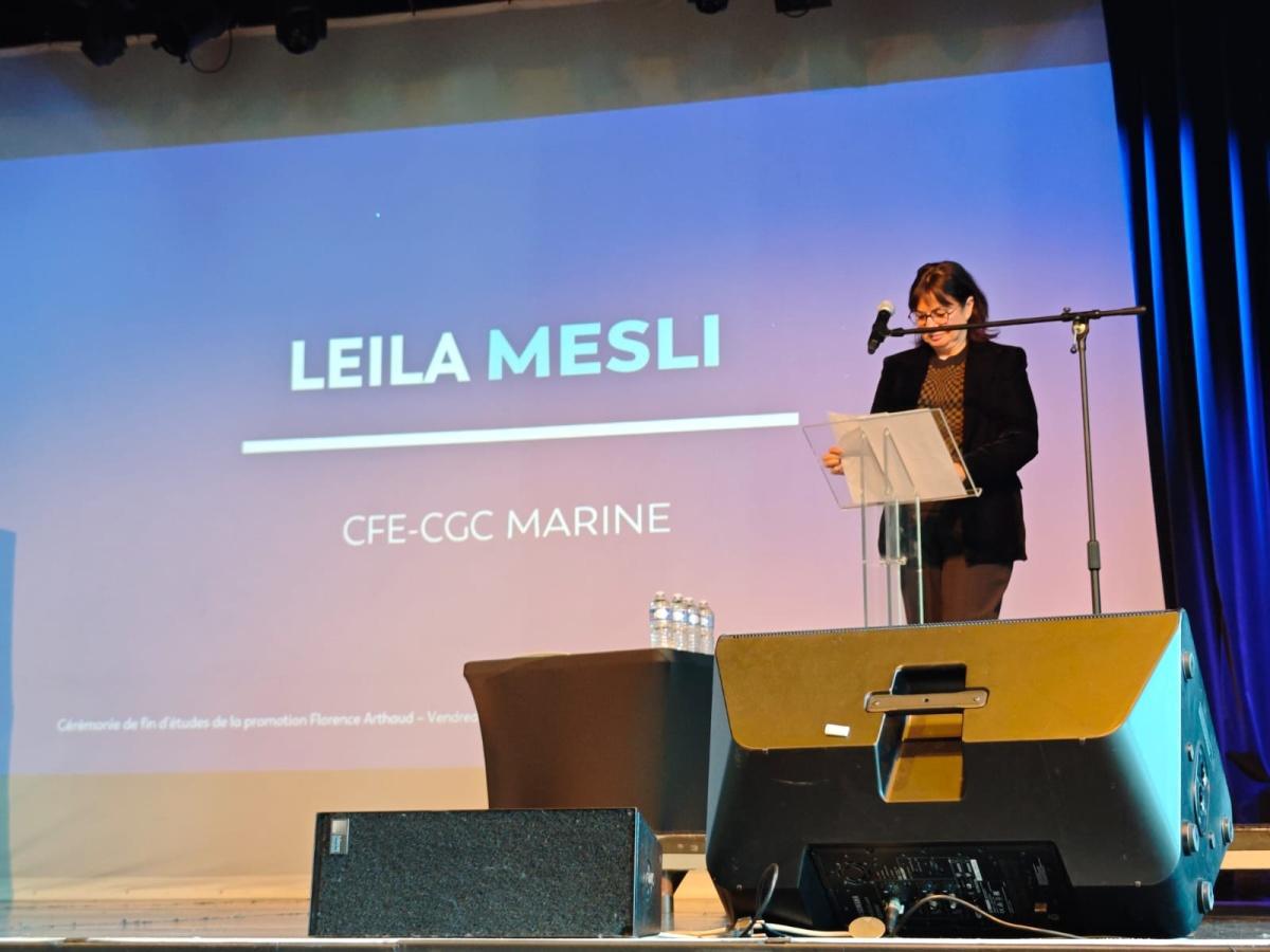 🎓 Remise des diplômes de l’ENSM : la CFE-CGC MARINE aux côtés des futurs officiers