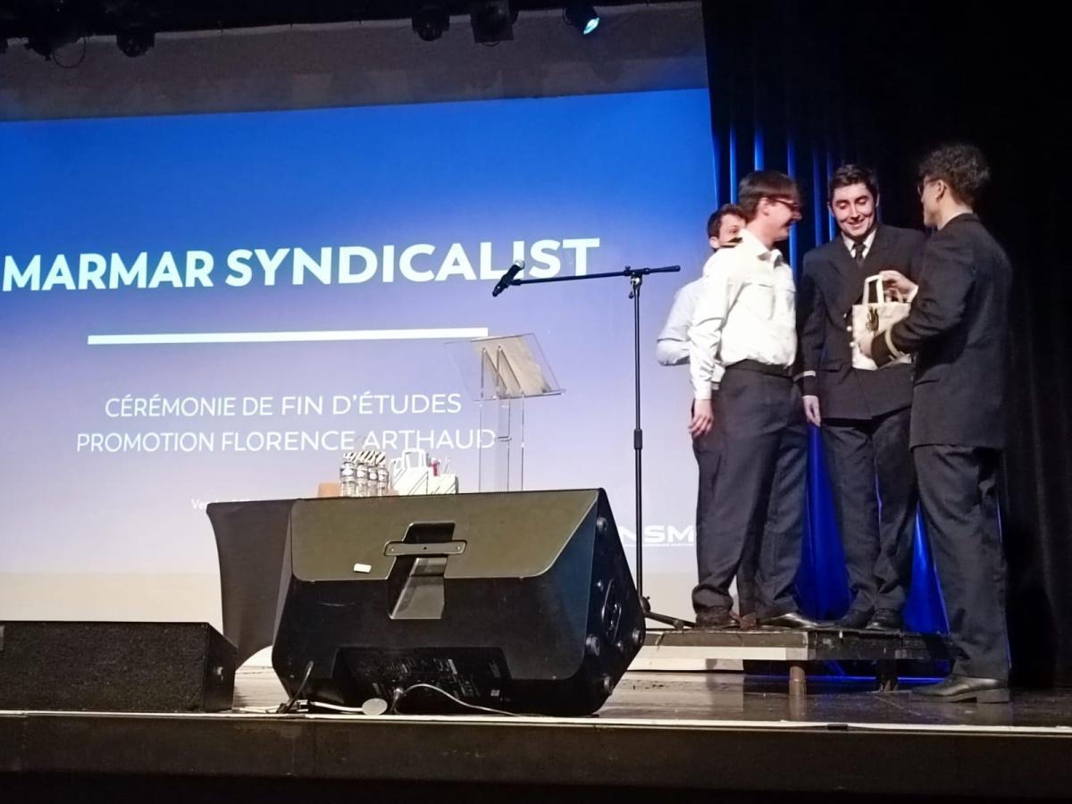 🎓 Remise des diplômes de l’ENSM : la CFE-CGC MARINE aux côtés des futurs officiers 🎓 Remise des diplômes de l’ENSM : la CFE-CGC MARINE aux côtés des futurs officiers