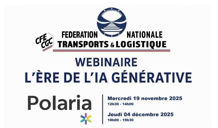 Wébinaire : L’Ere de l’IA Générative – Polaria