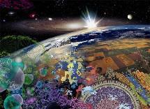 Mural del Metanexus Institute.