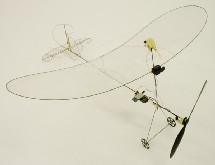 Uno de los prototipos del avión insecto. EPFL.