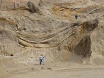 Las dunas eólicas descubiertas cerca de Zaragoza. Fuente: Unizar.