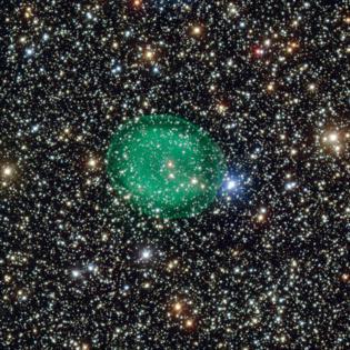 La nebulosa planetaria IC 1295. Fuente: ESO.