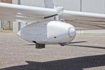 La cámara hiperespectral se coloca debajo del ala del avión de observación. Fuente: Instituto Fraunhofer.