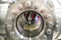Un reactor de plasma. Imagen: Jan-Wilm Lackmann. Fuente: RUB.