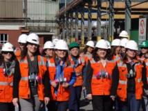 En la Corporación Nacional del Cobre de Chile cada vez hay más mujeres mineras. Fuente: Codelco.