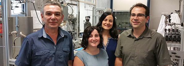 El equipo de José Manuel Serra (a la derecha). Fuente: UPV.