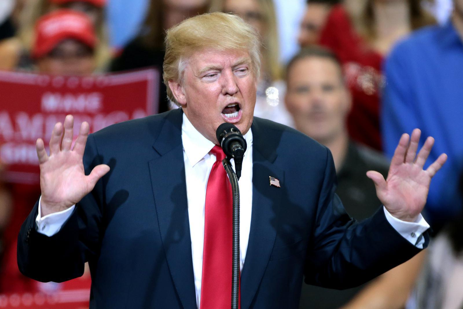 Donald Trump en campaña. Foto: Gage Skidmore