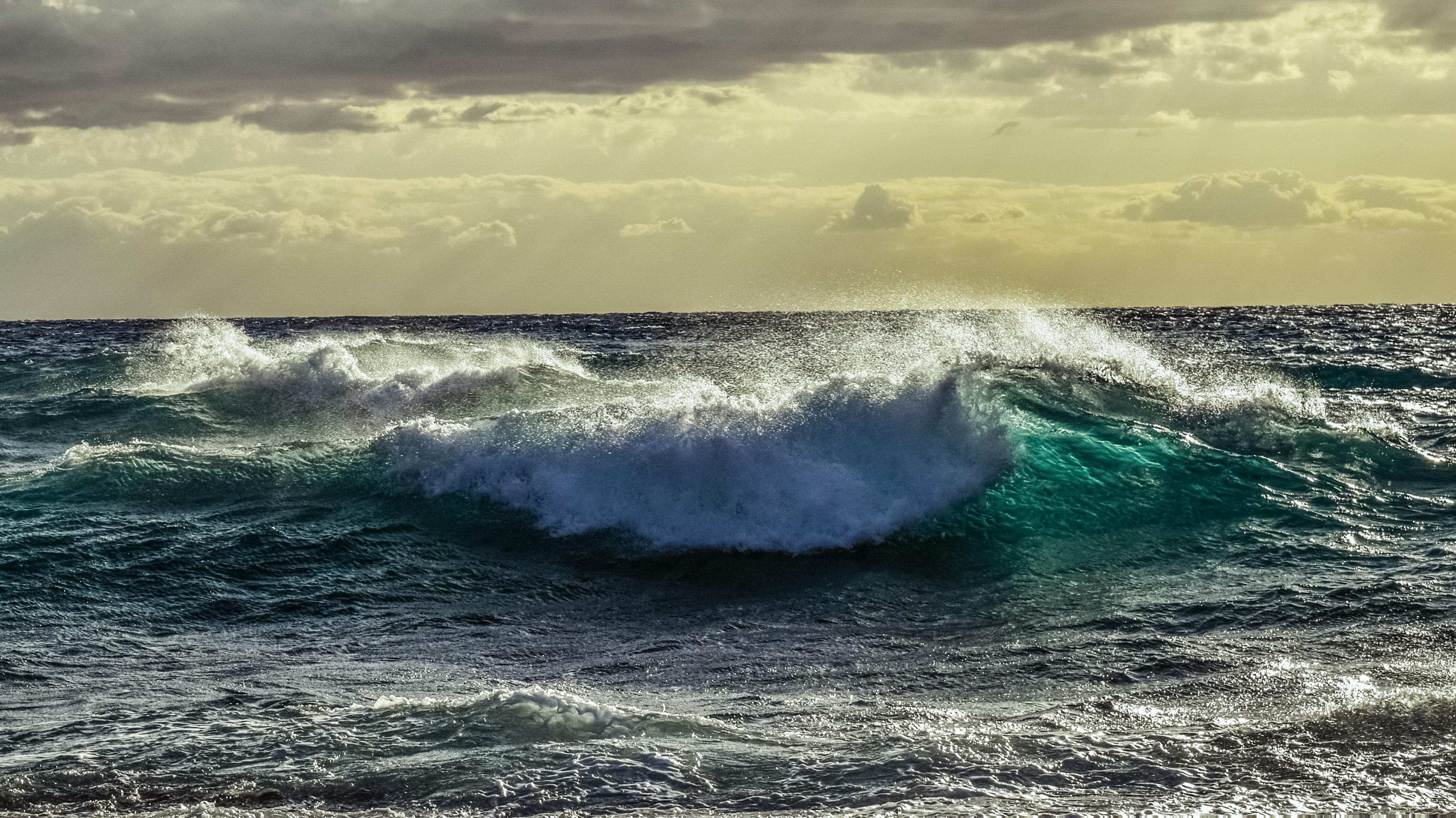 La rugosidad del mar es clave para el flujo de carbono. Foto: dimitrisvetsikas196.