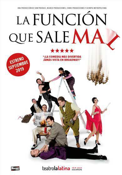 "La función que sale mal" en Teatro La Latina