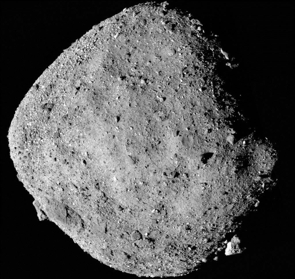 Bennu (101955). NASA / Goddard / Universidad de Arizona.