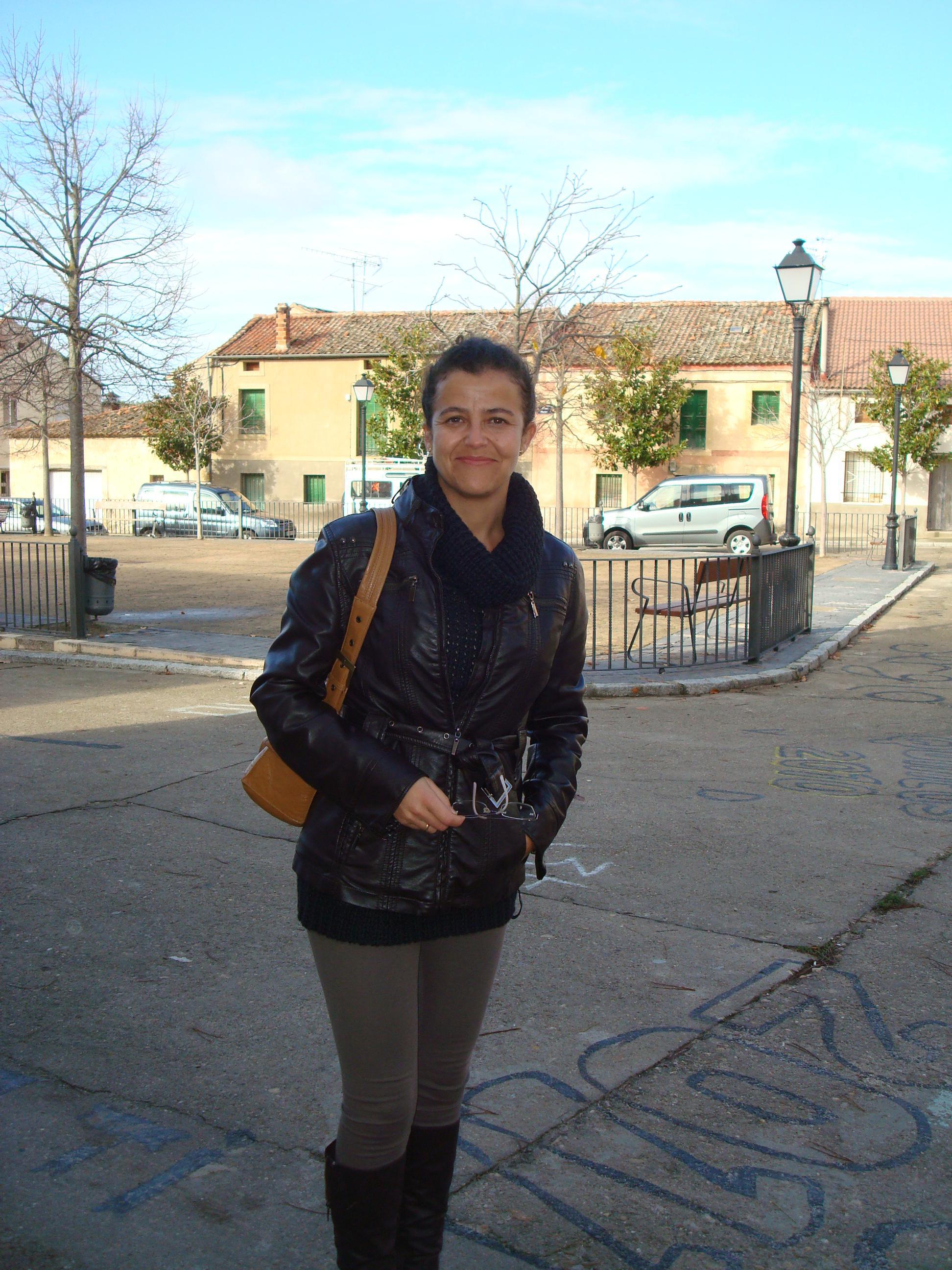 Eva Mª González Rodríguez, coordinadora de las Oficinas de Acogida de Abraza la Tierra, Responsable de Comunicación y relaciones con los Medios. Fuente: Coordinación de Abraza la Tierra.