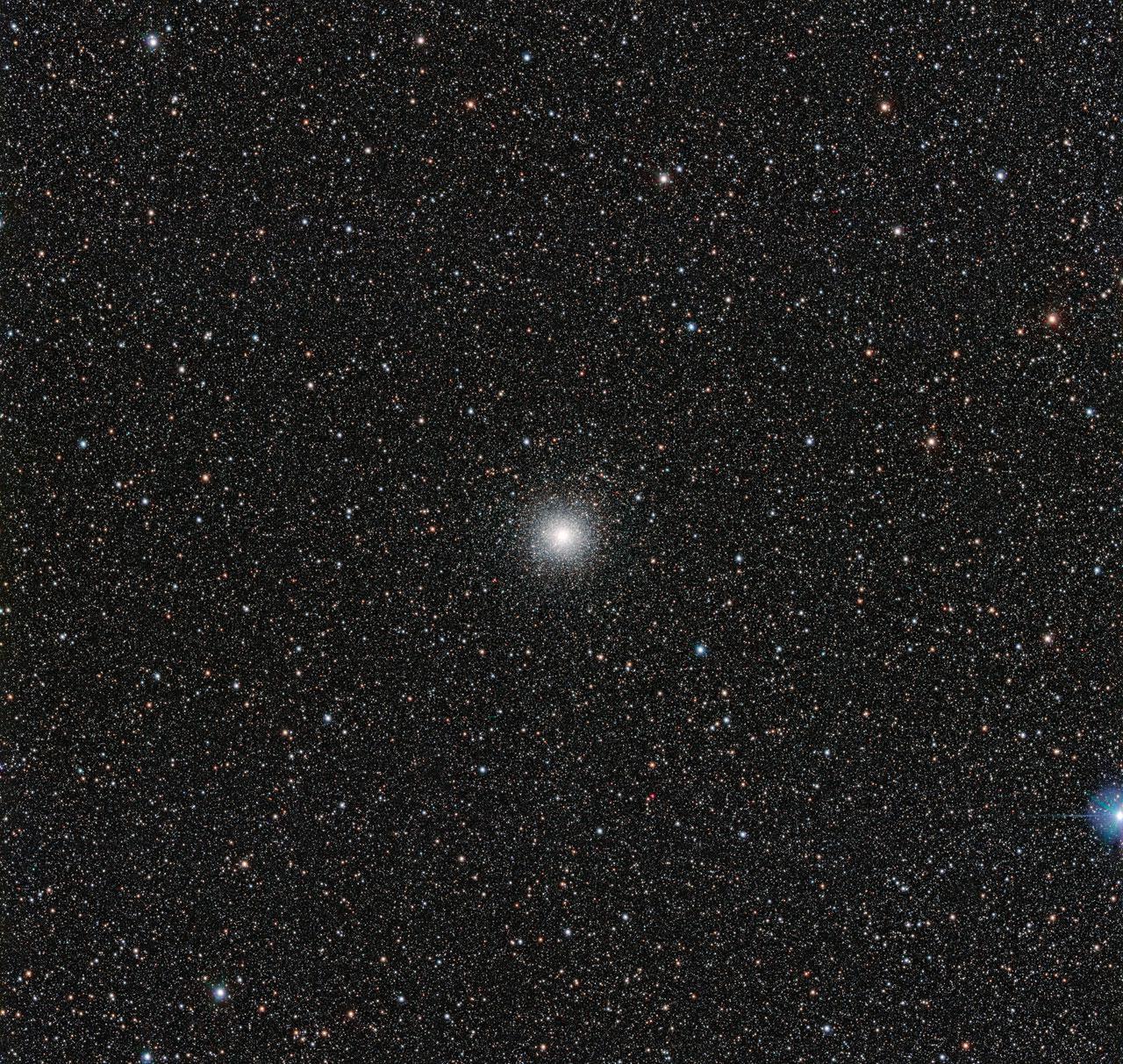 El cúmulo globular de estrellas Messier 54. Fuente: ESO.