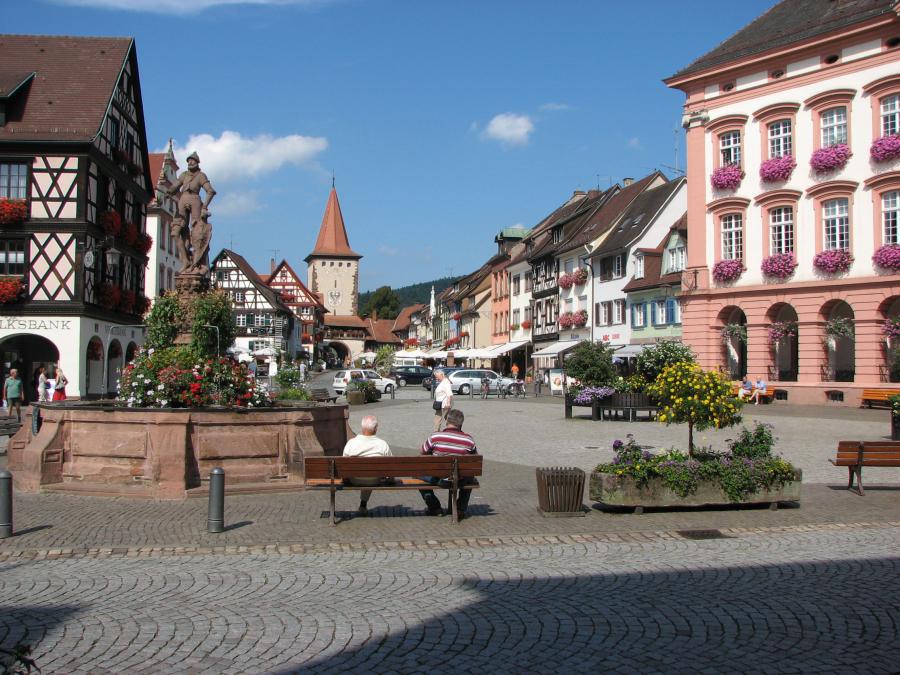 Gengenbach, ciudad del sur de Alemania. Imagen: AndreasPraefck. Fuente: Wikipedia.