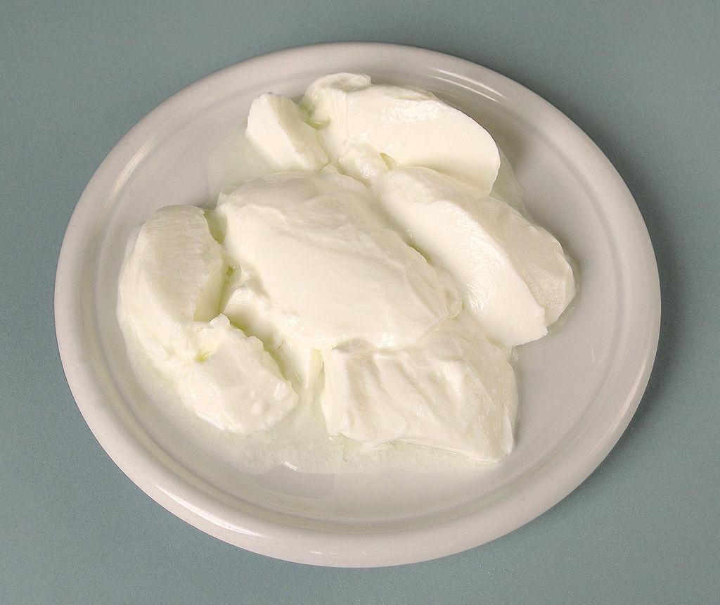 Yogur turco. Imagen: Rainer Zenz. Fuente: Wikipedia.