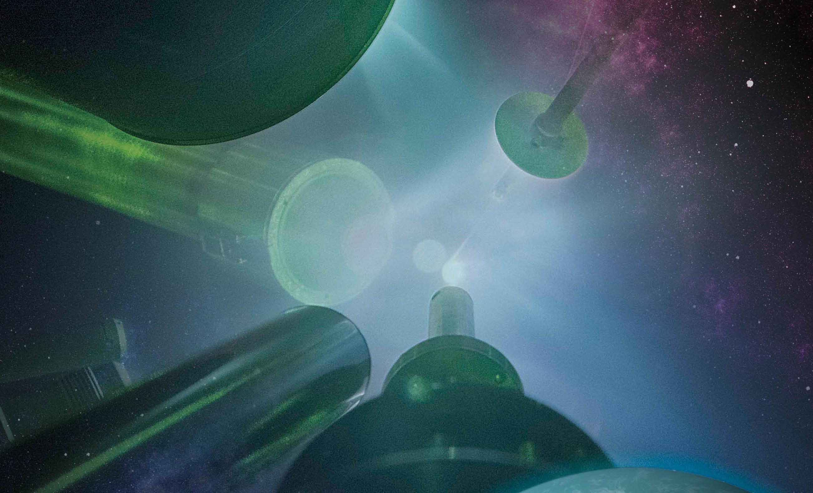 Un nuevo procedimiento mediante láser ha permitido conocer las propiedades de la stishovita a altas presiones, similares a las del interior de los planetas gigantes. Imagen: E. Kowaluk. Fuente: LLE.