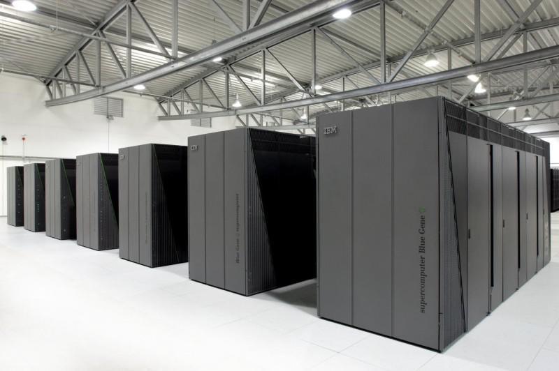 El supercomputador Juqueen. Fuente: Forschungszentrum Jülich.
