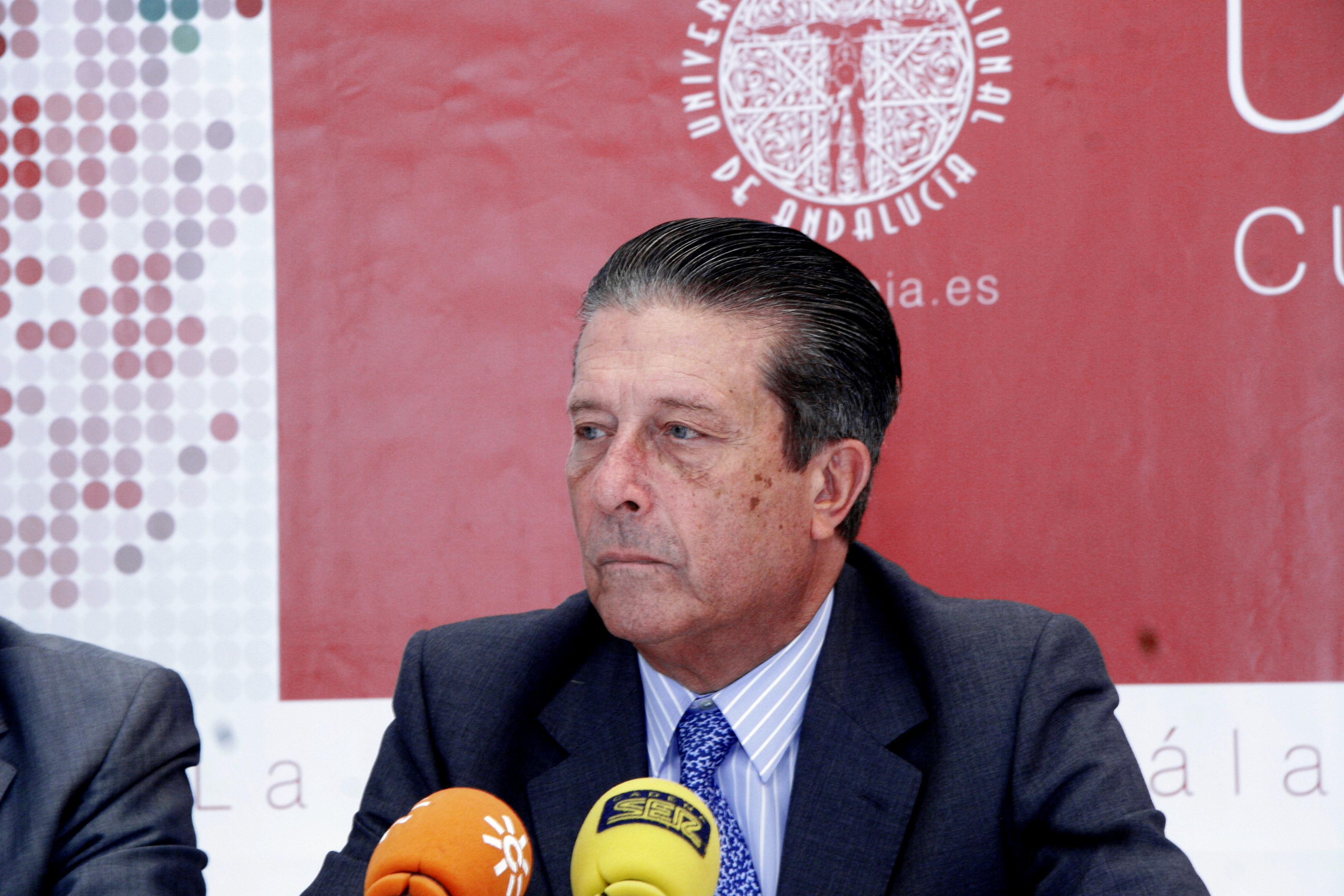 Federico Mayor Zaragoza. Foto Archivo: Universidad Internacional de Andalucía.