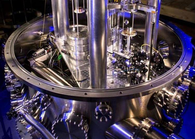 Balanza de Watt, del NIST, que está ayudando a redefinir el kilogramo. Fuente: NIST.