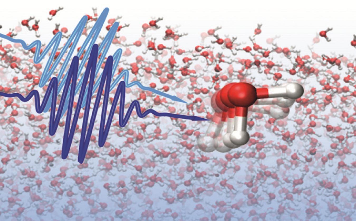 Para observar las estructuras se utilizaron pulsos láser ultrarrápidos. Imagen: Yuki Nagata. Fuente: MPI-P.