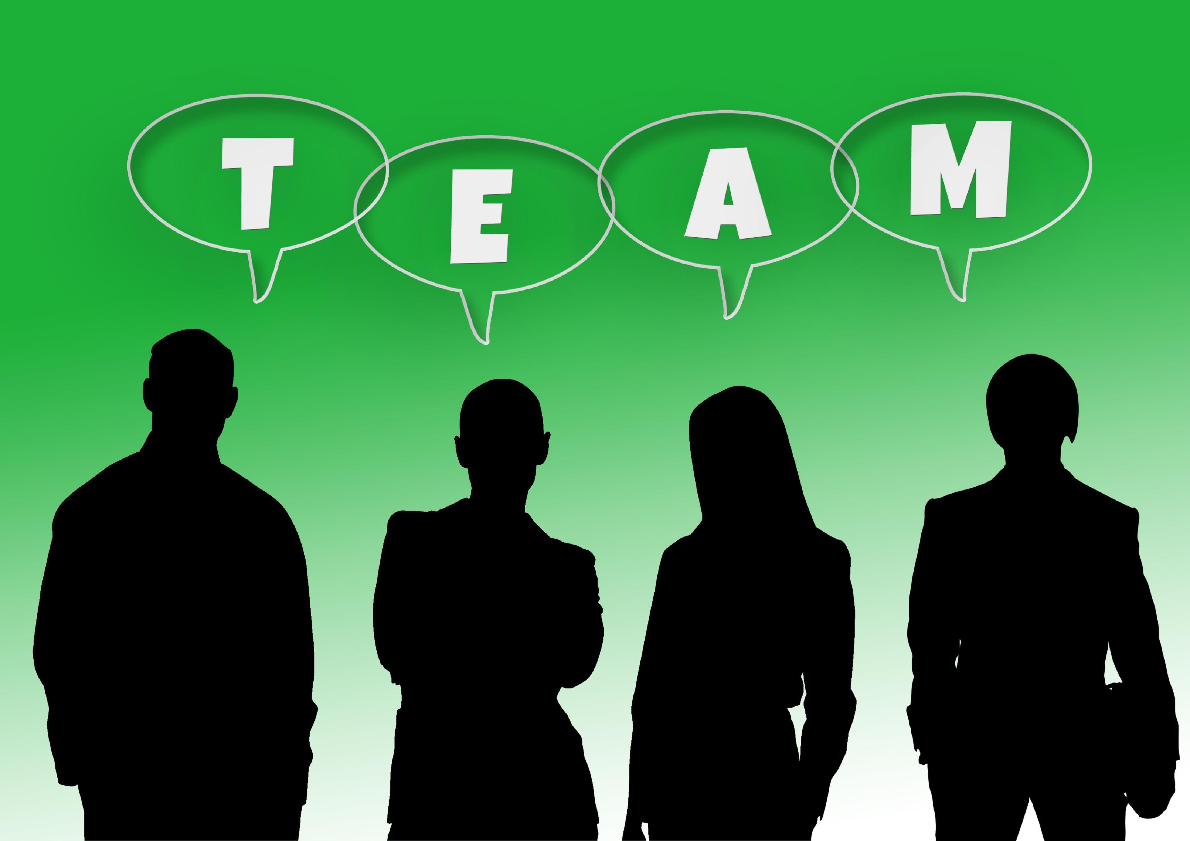 Las células trabajan en equipo. Imagen: Geralt. Fuente: Pixabay.