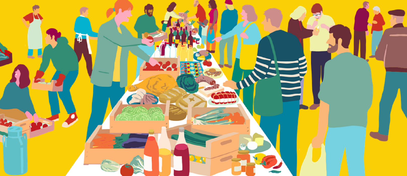 Imagen de la web de “La Colmena que dice sí”, una de las plataformas de consumo colaborativo orientadas a la comunidad en España.