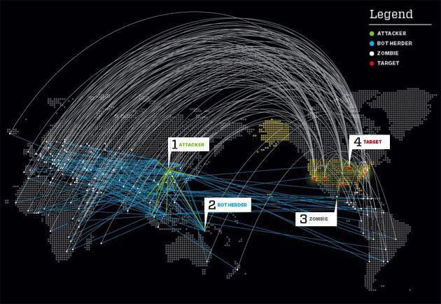 Mapa de Internet. Akamai (pinchar para ampliar)