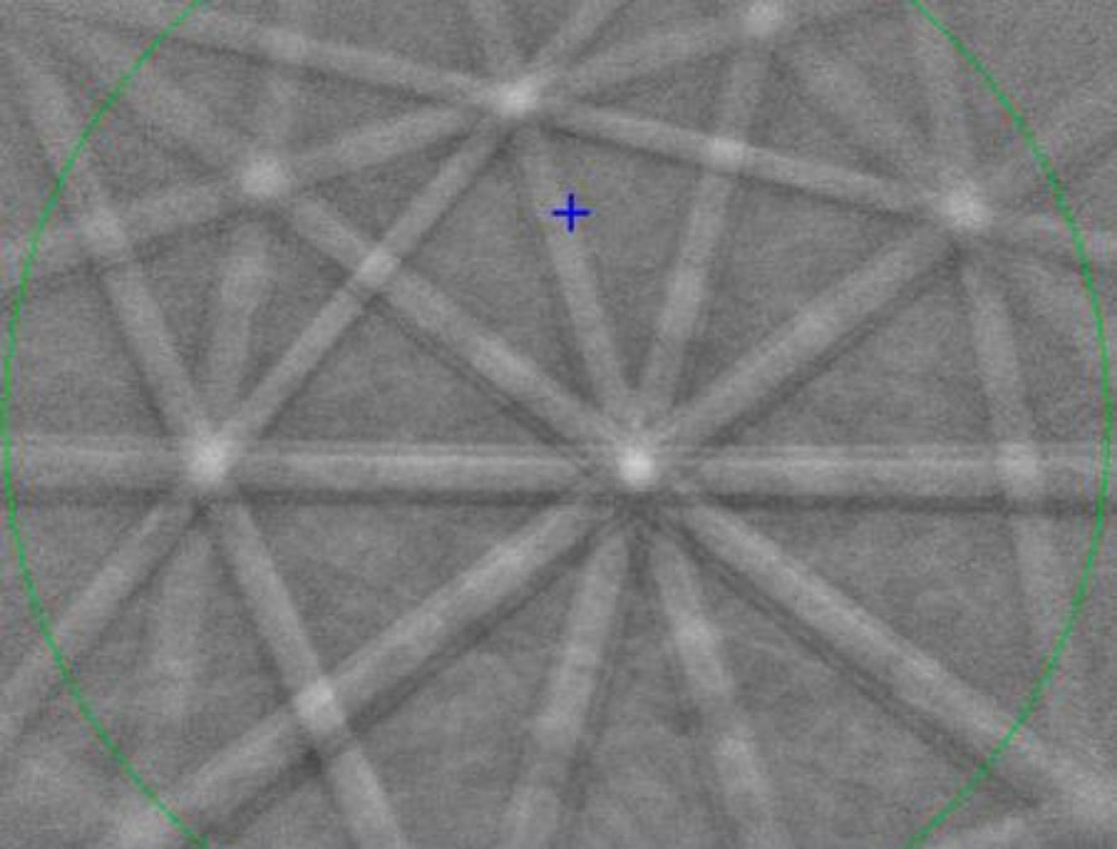 Estructura inusual del cuasicristal. Imagen: Laboratorio de Asimow/ Caltech.