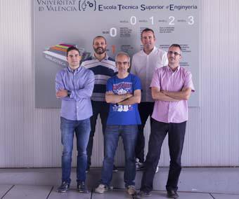 El equipo de la UV. Fuente: UV.