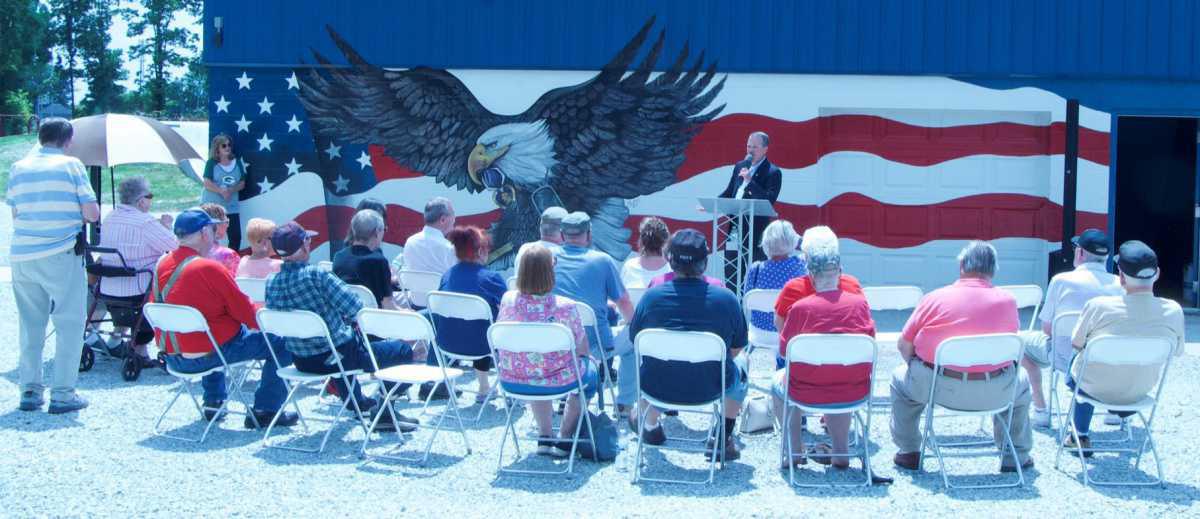 War hero honored at new pump track park