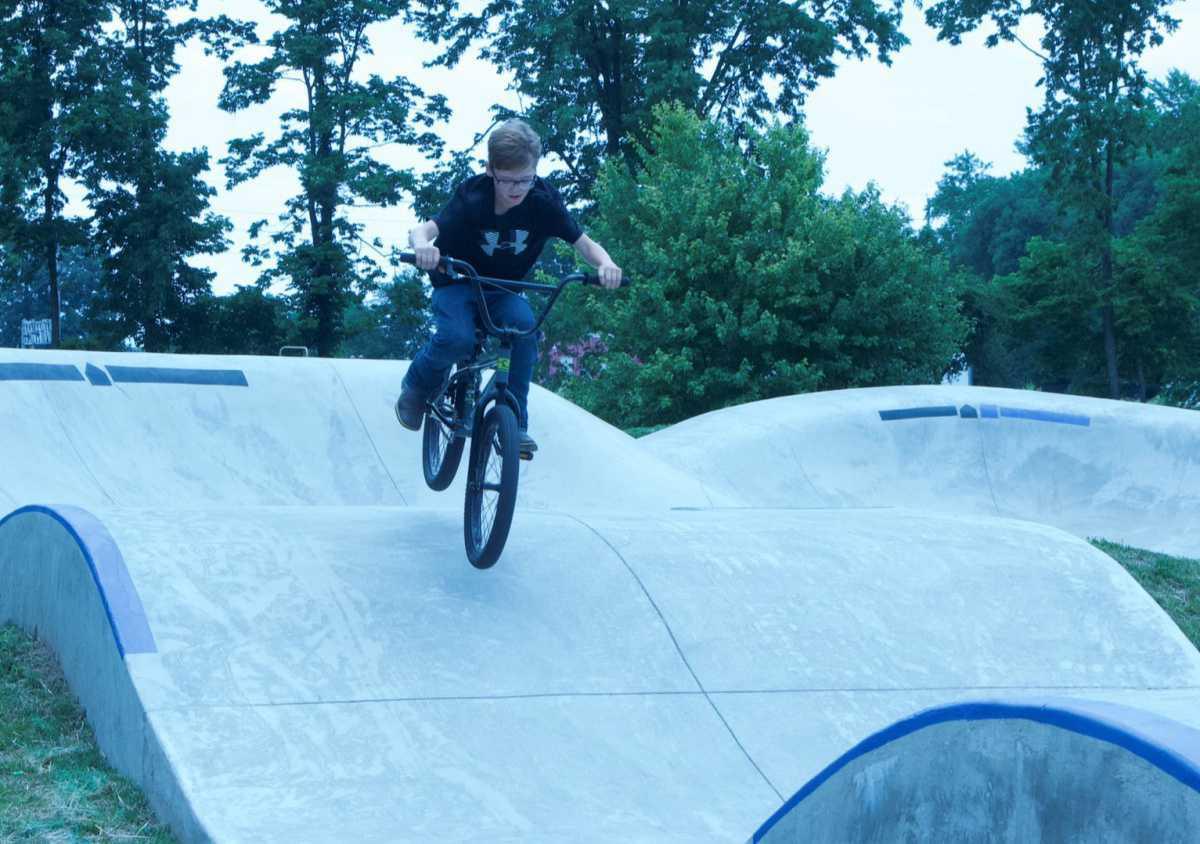 War hero honored at new pump track park