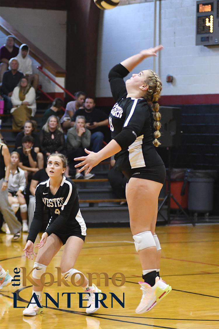 Western tops Kokomo in volleyball action