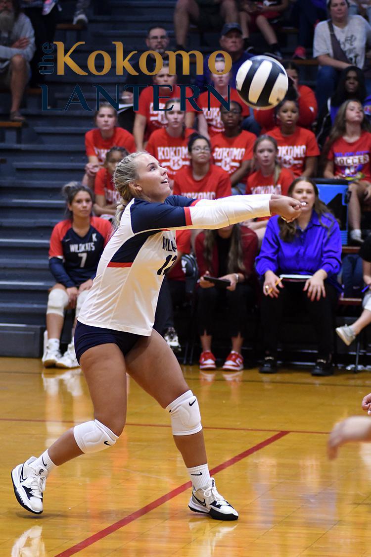 Western tops Kokomo in volleyball action